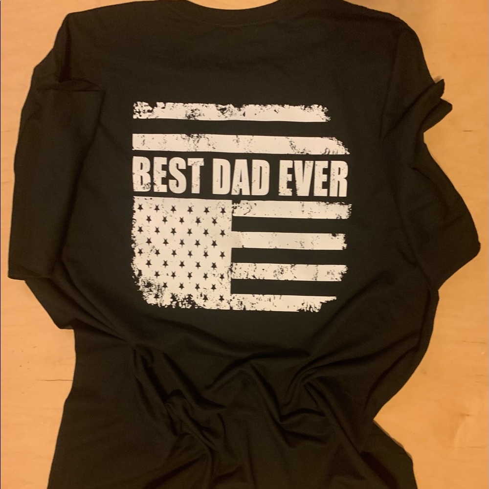 Best Dad Ever Pocket T-shirt